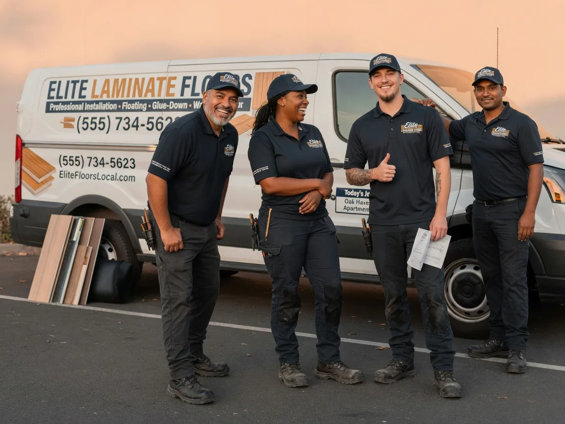 Laminate flooring installation company in Reddick, FL